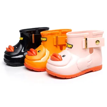 Otroci čevlji Modni Jelly Rainboots Otroci Dekleta Bowknot sladkarije čevlji Fantje Cute Raco Shark Dinozaver Risanka PVC RainBoots SH010