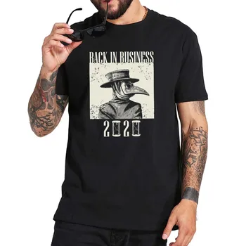 Kuga Zdravnik Srednjeveški Nazaj V Poslovnih 2020 Fantasy T Shirt SCP-049 Tshirt Digitalnega tiska Bombaž Tee Vrhovi