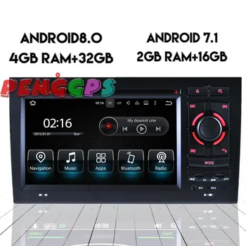 Android 8.0 7.1 Radio Avto DVD Predvajalnik, GPS, Stereo Navi za Audi A6 1997 1998 1999 2000 2001 2002 2003 2004 Avtomobilski Stereo sistem glavne enote Zemljevid