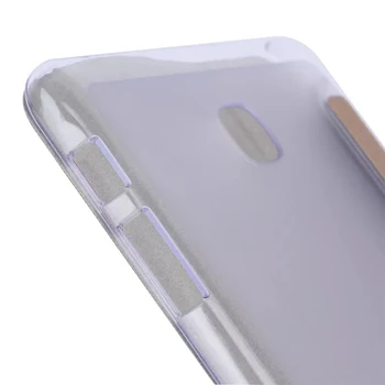 Pu Usnje Primeru Pokrovček Za Samsung Galaxy Tab A 8.0 2016 T350 T355 SM-T350 SM-T355 tablet pokrov prozoren slim lupini