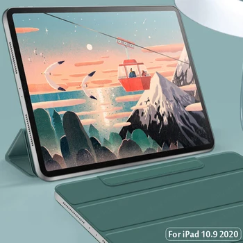 Ohišje Za Novi iPad Zraka 4 10.9 2020 Primeru Varno Magnetni Smart Ohišje Za iPad Pro 11 2018 pokrijemo s Svinčnik Imetnik