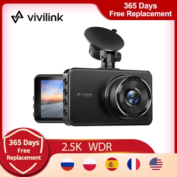 ViviLink TB20XQ Dash Cam 2.5 K Camera Vožnja Avtomobila Diktafona 3