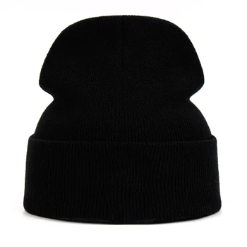 SHEESH tridimenzionalnih črk Plesti klobuk Bombaž Tople Zimske smučarske Pletene Beanie Klobuk Unisex modna prostem Priložnostne klobuki