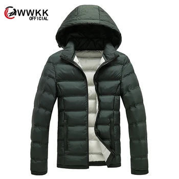 2020 puhovka Moški priložnostne modne Zimske Prenosljivost Toplo 90% Bela Raca Navzdol Hooded windbreaker 9XL Človek Plašč outwear oblačila