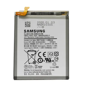 Original Baterija EB-BA202ABU Za Samsung Galaxy A20e A20 SM-A202F A202F/DS Zamenjava Telefon Verodostojno Batteria 3000mAh