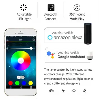 100W WiFi APP Inteligentni Nadzor LED Stropna Luč bluetooth Glasbe Luči Sodobnih RGB Led Stropna Svetilka, za Spalnico Domačo Razsvetljavo