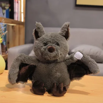 Nova Risanka Bat Plišastih Igrač Dark Elf Srčkan Bat Baby Soft Osebnost S Spanja Pripovedovanja Plišastih Igrač Darilo Za Otroke