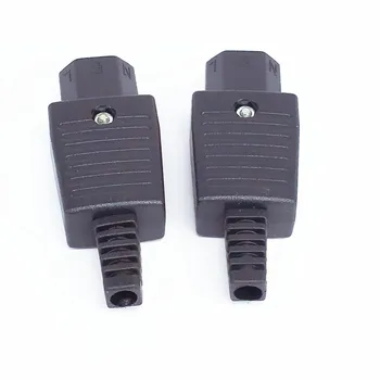Električni 250v 10A Priključek za vtičnico IEC 320 C14 AU AC Napajalni kabel AC Vtičnico WD-09 5pcs Brezplačna dostava