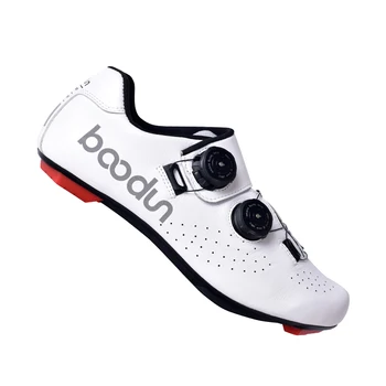 Boodun Ogljikovih Vlaken Cestni kolesarski čevlji 2021 Usnje ultralahkih samozapiralni Čevlji profesionalno tekmovalno cestno kolo kolo superge