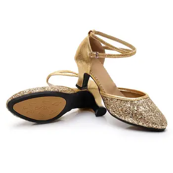 Nova blagovna znamka Dvorana Salsa tango latinsko plesne čevlje, dekleta, ženske dvorana moderna salsa latinsko plesne čevlje Gume edini