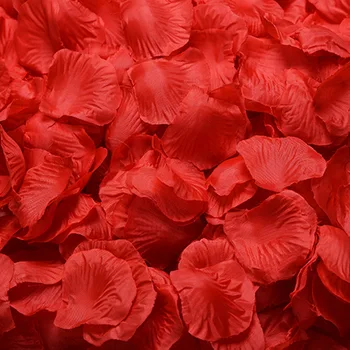 1000pcs cvetni listi Vrtnice Posušene Artificiales Flores Valentinovo Romantično Predlog Priznanja, Poročni sobo Postavitev Dekoracijo Boda