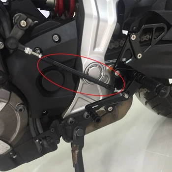 CNC Motocikel Noge Stopala Kljukice Rearset Gear Shift Menjalnika Palico Povezava Desno Levo Nit 150 mm 160 mm 165mm 170 180mm 190mm
