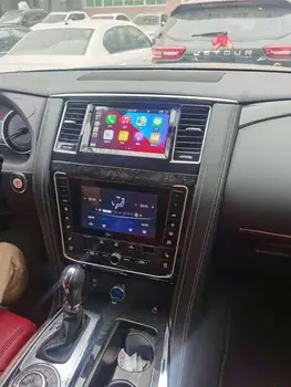 Najnovejši Dvojni zaslon Android avtoradio Za Nissan Patrol Y62 2010-2020 avtomobilski stereo sistem multimedijski predvajalnik autoradio vodja enote