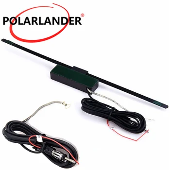 Polarlander Antena de amplificador 12V RADIO ANTENA Ojačevalni ELEKTRONSKI AUTO VETROBRANSKO steklo Antene