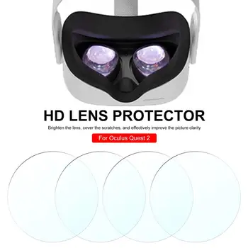 VR Pribor Za Oculus Quest 2 Vr Očala TPU Mehko Film VR Objektiv Zaščitnik HD Film Anti-scratch Za Oculus Quest2 4pcs