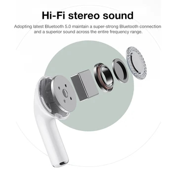 TWS Bluetooth Slušalke V5.0 9D Brezžične Stereo Slušalke Šport Vodotesne Slušalke Mini Pravi Brezžični Čepkov za mobilni telefon