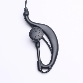 2 Pin Slušalke PG Mic 1m Uho Kavelj Walkie Talkie Slušalka Interfonski Slušalke Slušalke za Baofeng UV5R/ Kenwood / HYT