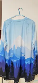 2020 ženska T-Majica, Dolg Rokav, Nove Umetnosti Gozd Puloverju Krajine Natisne Majica Vroče Prodaja