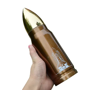 350ml iz Nerjavečega Jekla Bullet Oblikovan Thermos Steklenico Vakuumsko Bučko Pokal Potovanja Steklenico Vode Športih na Prostem Drinkware