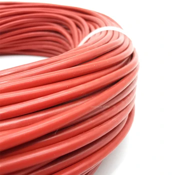 10-100 m 33ohm silikonske gume HRAG ogljikovih vlaken grelni kabel 5V-220V talna ogrevanja visoke kakovosti, infrardeče ogrevanje žice