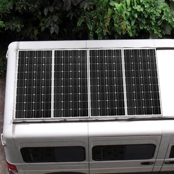 Sončne celice, 1200w za polnilnik 10 kos 120W Off-grid ploščo Sončnih celic za dom RVs prikolice, čolne, hlevov,