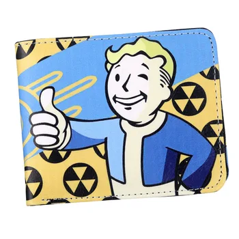 Nov Prihod Igro Fallout Vault Fant Bi-Krat Denarnice Kostum Opremo Kul Design, Risanka Torbici