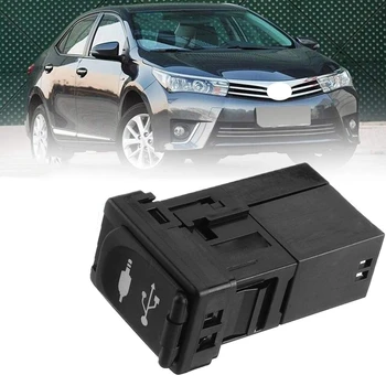 Avto AUX USB Adapterja Jack Auto za Toyota Rav4 Camry za Yaris za Corolla Avalon 86190-0R010 Plastično Črno