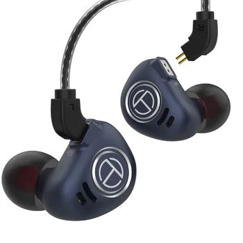 Hibridni Multidriver Slušalke z mikrofonom Slušalke za V Uho Žično High-Resolution Audio Studio Monitor Slušalke fazi armature gonilniki