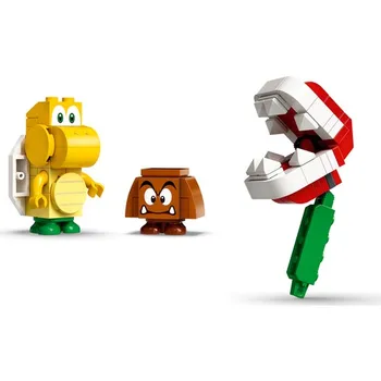 LEGO Super Mario 71365 Piranha Elektrarne Potisnite Dodatne Pustolovščina, Nastavite Proizvodnje Nabor Ustvarjalnih za Otroke Zbirateljske Darilo Igrača