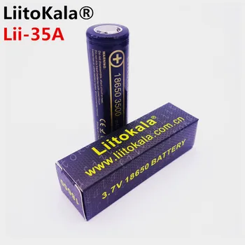 1PCS Prvotne LiitoKala Lii-35A 3,7 V 3500mAh NCR18650 10A Praznjenje Baterije za ponovno Polnjenje Za Sanyo 18650 Baterijo/UAV