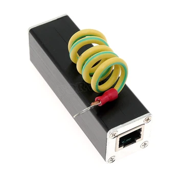 Omrežni priključek RJ45 Prenapetostna Zaščita Zaščita naprave Strele Arrester SPD za 100M Ethernet Omrežja