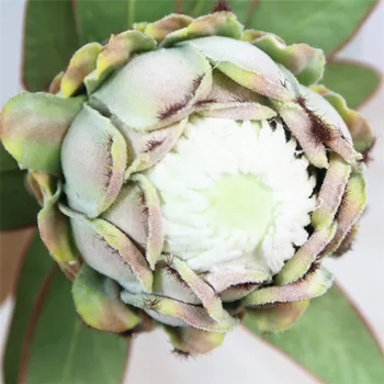1Pc Umetno Protea Cynaroides Cvet Rastlin DIY Vrtno zabavo, Poroko Dekor Umetni & Posušeno Cvetje visoko kakovost materiala