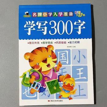 Srčkan Pisanje Kitajski Knjigi 300 Osnovne Kitajske Znake S Slike Pisanja za Predšolske Otroke