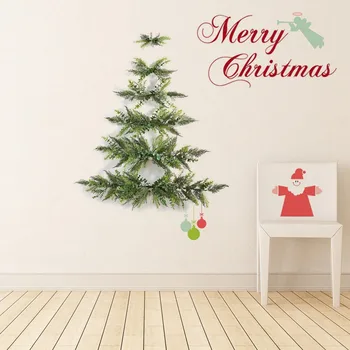 Mini Božično Drevo z zvonovi Stenski Obesek Steno Krpo Doma Okraski Okraski Majhno Božično Drevo Otrok Xmas Darila #40