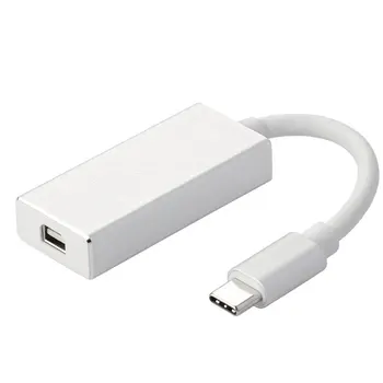 Mosible USB C Središče za Mini Display Port Adapter za podporo 4K HD Moški-Ženska Za MacBook Pro/Zrak