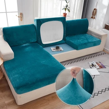 Mah, Elastična Kavč Zajema Kompleti za dnevno Sobo Plišastih Pohištvo Slipcovers All-inclusive Elastična Zaščita Sedeža