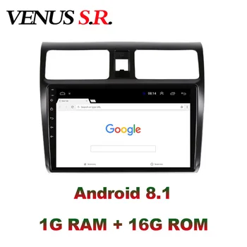 VenusSR Android 8.1 2.5 D avto dvd Za Suzuki Swift radio 2008-večpredstavnostna GPS Radio stereo gps navigacija