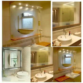 Kopalnica Ogledalo Zaščitno folijo Anti Meglo Okno Jasno Nepremočljiva Elektronski Ogrevanje Film, kopalnica s Tušem Ogledalo Ličila