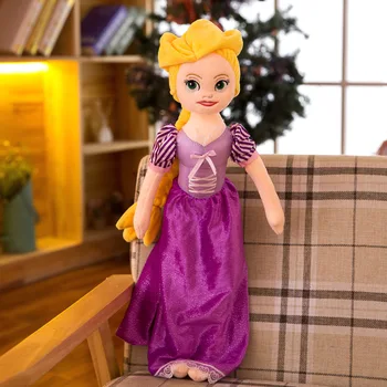 50-65 CM Snežna Kraljica Elsa Polnjene Lutka Princesa Anna Elsa princesa Sophia Lutka Igrače Plišaste Dekle Plišastih Igrač Za Otroke