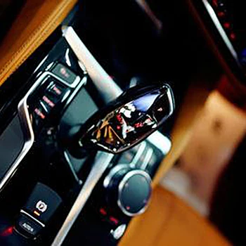 Avto prestavna ročica pokrov trim nalepka je primerna za BMW G30 serije 5 samodejno prestavljanje prestavno ročico menjalnika palico kristalno primeru lupini pokrov