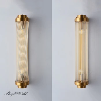 Sodobna K9 Crystal Stenska Luč LED Nordijska Steno Sconces Spalnica Svetilke Luksuzni Stenske luči za dnevno Sobo, Kopalnico, svetlobna telesa