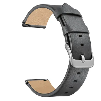 22 mm Univerzalni Trak Pasu za Samsung Galaxy Watch 46mm S3 Usnjeni Pašček za Zapestje za Huawei watch gt Huami Amazfit 2 2S watchband