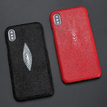 Resnično Stingray Usnjena torbica Za Iphone X Xr 7 Plus Primeru Mobilni Telefon Za Iphone Xs Max 8 Plus Zaščitni Pokrov Za 6 6s 5s 5 Mp