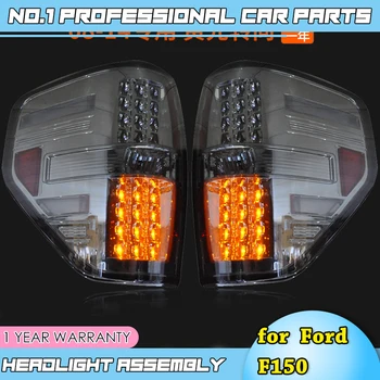 Avtomobilska dodatna oprema za Ford F150 Raptor 2008 zadnje luči LED Rep Lučka zadaj prtljažnik, svetilke kritje drl+signal+zavora+obratno