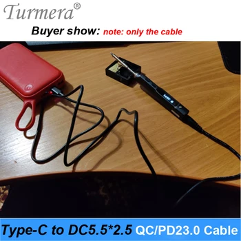 PD QC3.0 20V Povod za PD Napajanje Tip-C, DC 5.5*2,5 mm Kabel za Polnjenje Moč Banke, da TS100 Varjenje Železa in Laptop Uporabo