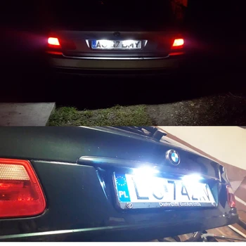 1 Par Napak LED Tablice Luči za BMW E46 4D 4-Vratni Sedan 5D Touring 98-05 Serije 3 318i, 320i, 323i, 325i xi