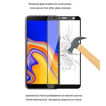Polno Kritje Kaljeno Steklo Za Samsung Galaxy J4 Plus J4 2018 Screen Protector Zaščitno Steklo Za Samsung J4 Plus 2018