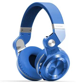 Bluedio T2 plus Bluetooth 5.0 slušalke z FM radio, sd card slot aux kabel za vse telefone