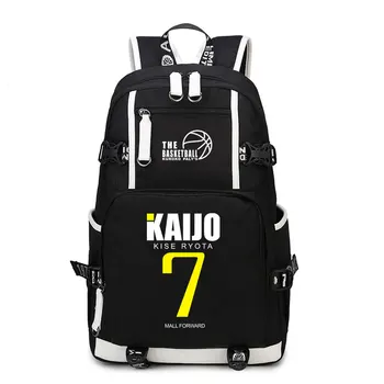 Kuroko je Basket Ball Nahrbtnik Kuroko ne Basuke SEIRIN Cosplay Študent Kuroko Tetsuya Šolske potovalne torbe Oxford vrečke