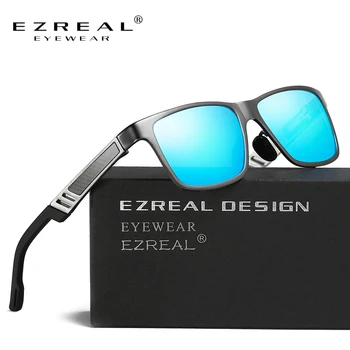 EZREAL Aluminija, Magnezija moška sončna Očala Polarizirana Premaz Ogledalo Ženske sončna Očala oculos Moški Očala Pribor A6560S